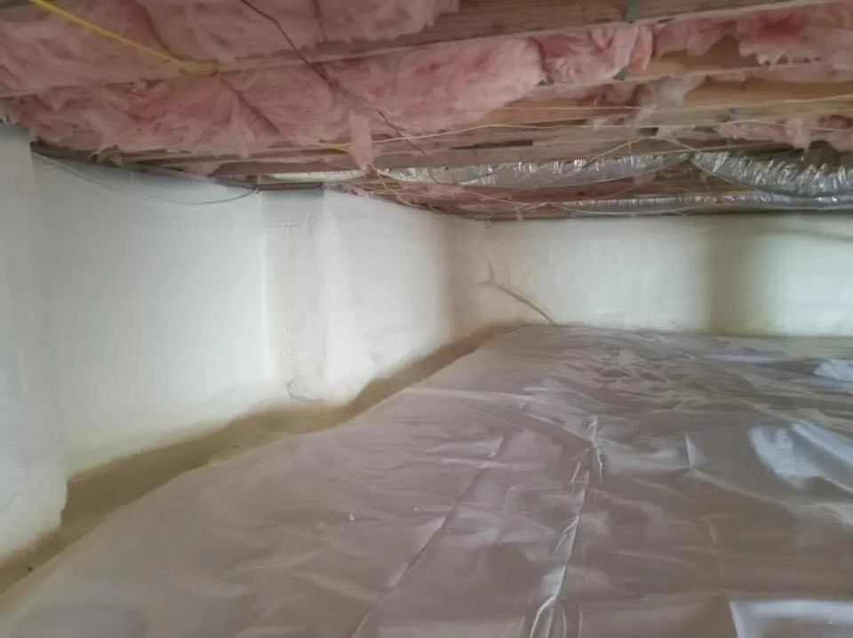 Crawl space encapsulation with closed-cell spray foam for Roof Waterproofing in Calipatria